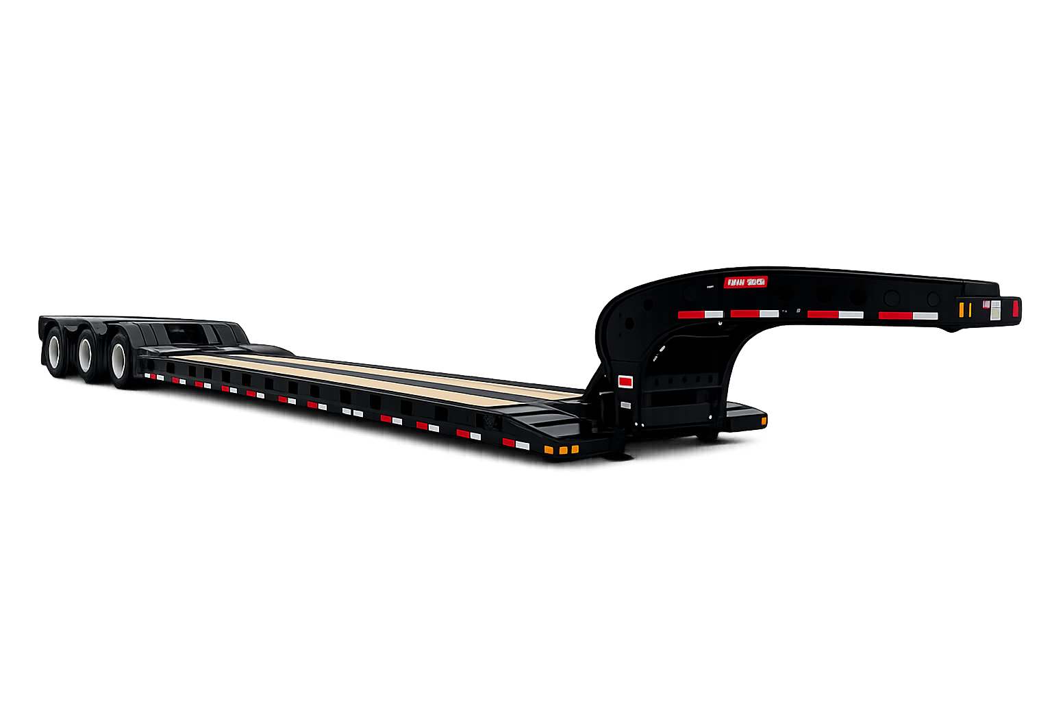 Lowboy trailer icon